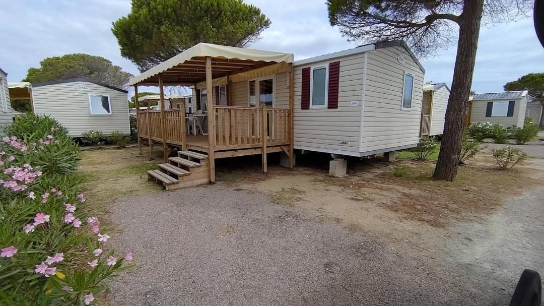 Mobil Home Camping **** Canet En Roussillon Zewnętrze zdjęcie